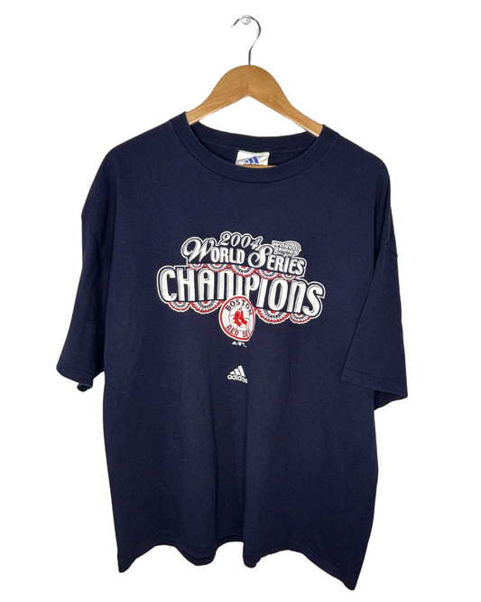 Nike '04 Red Sox World Series Champions T-Shirt (XXL)