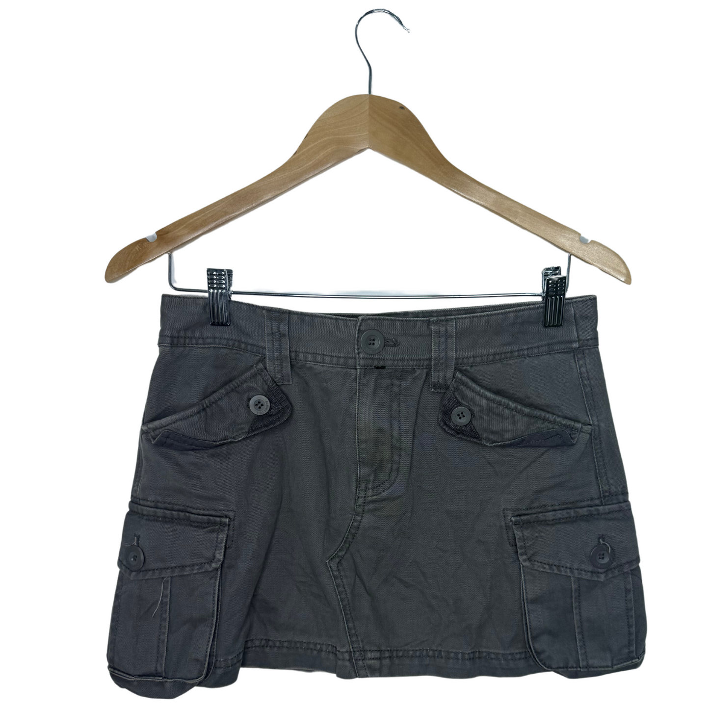 Vintage Cargo Mini Skirt (W30)