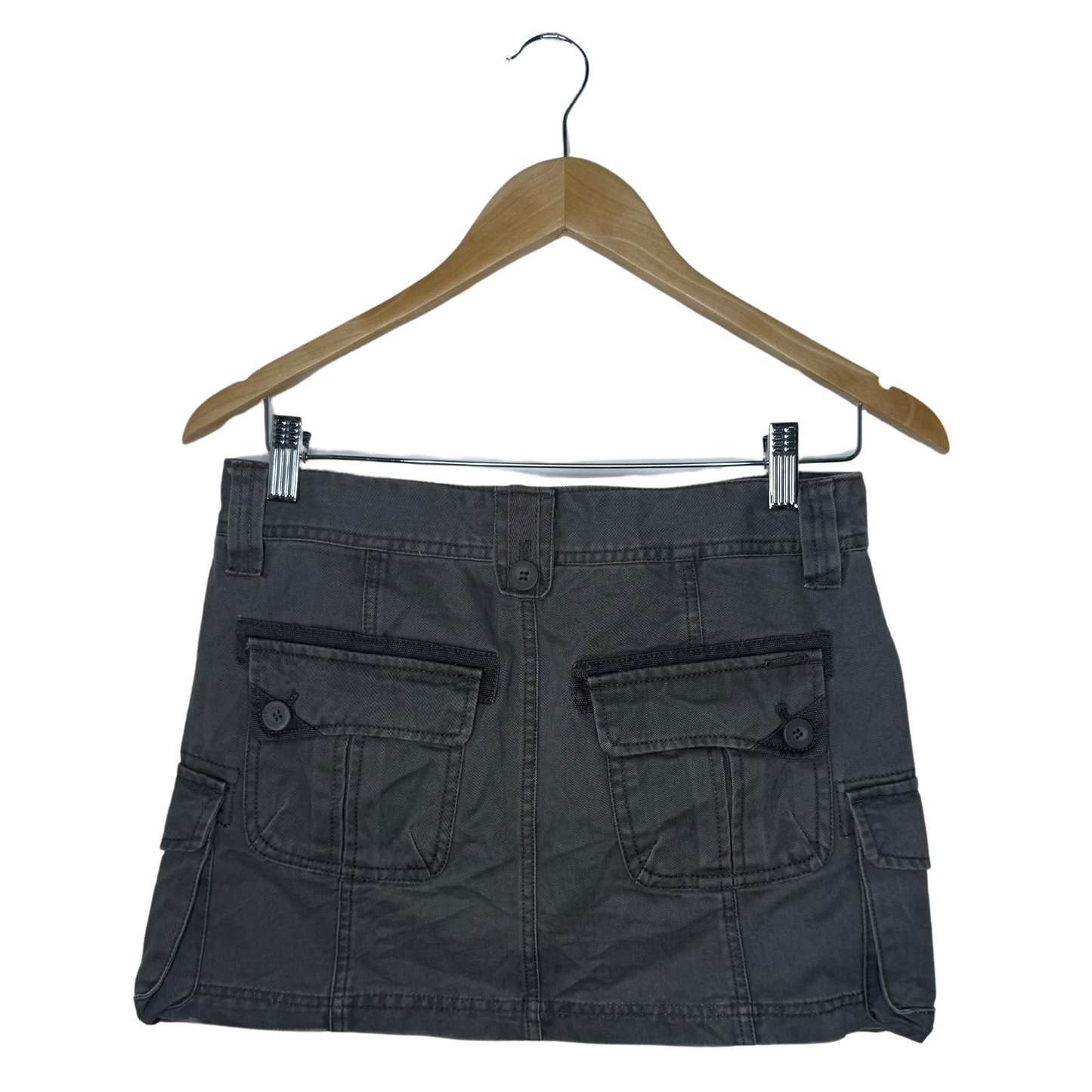 Vintage Cargo Mini Skirt (W30)