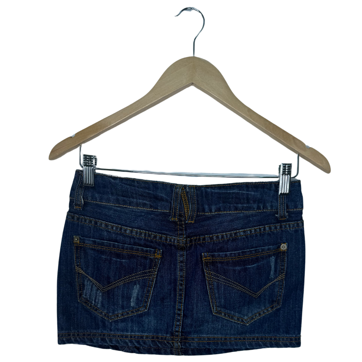 Denim Mini Skirt (W26)