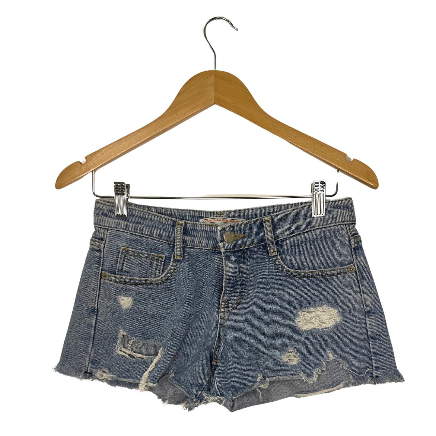 Distressed Denim Daisy Dukes (M)