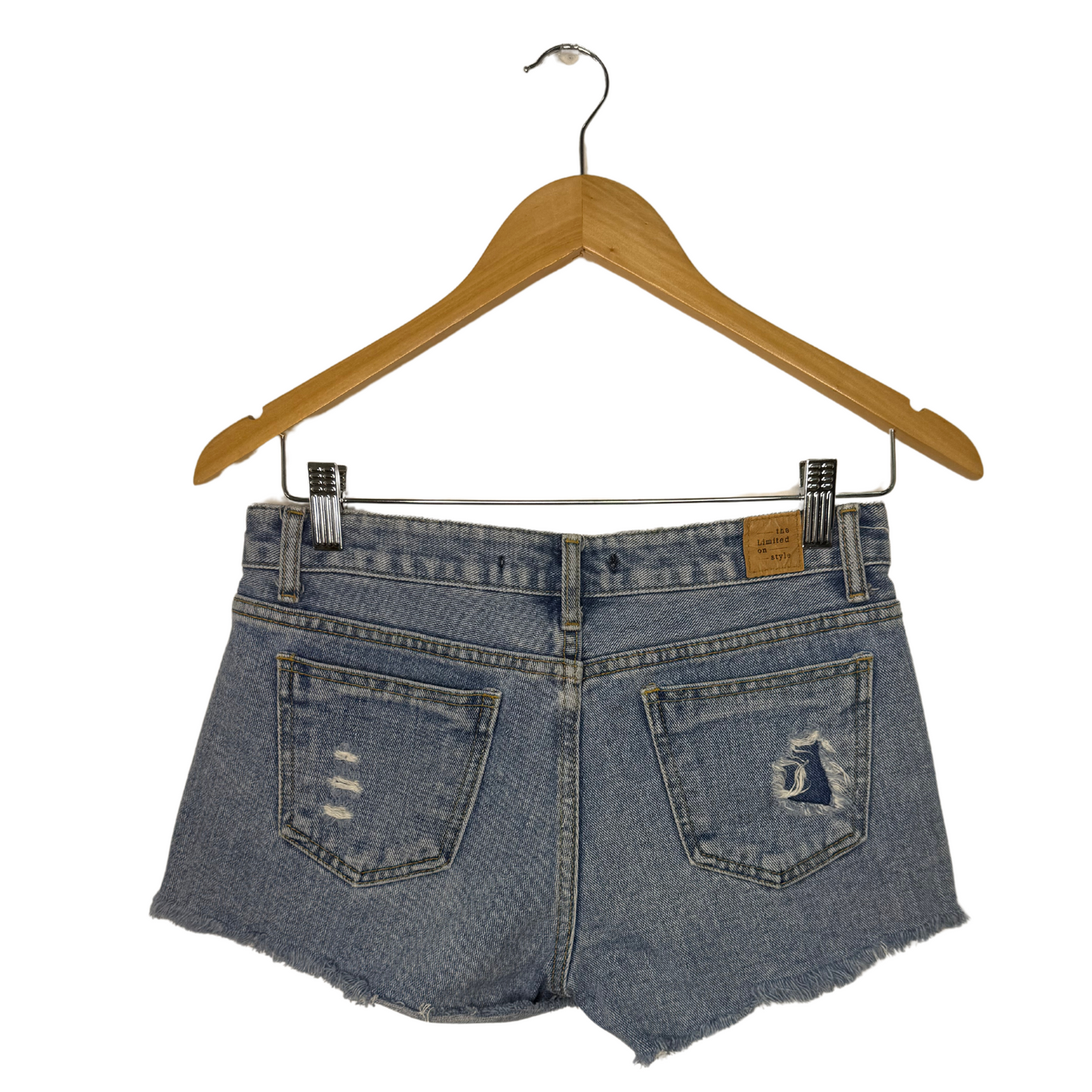 Distressed Denim Daisy Dukes (M)