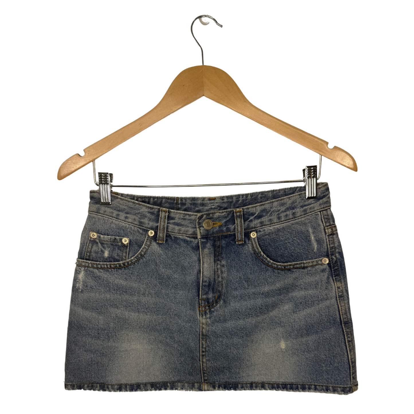 Vintage Jeansketch Mini Skirt (W30)