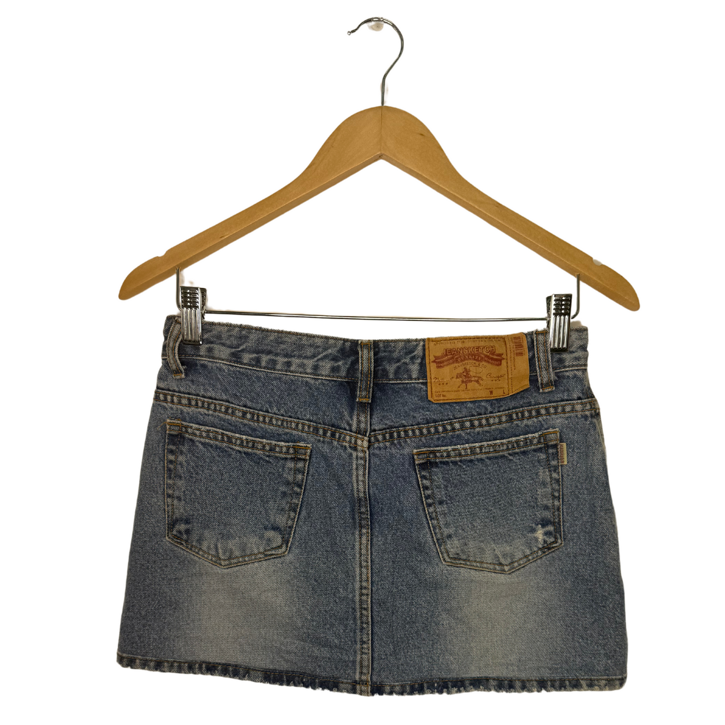 Vintage Jeansketch Mini Skirt (W30)