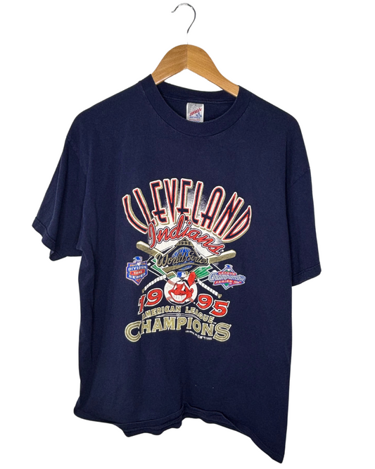 Cleveland Indians '95 Championship T-Shirt (XL)